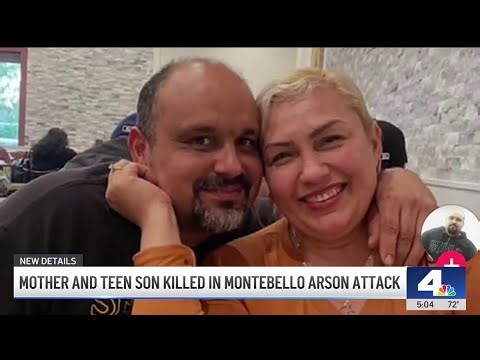 Mother and teen son killed in Montebello arson attack
