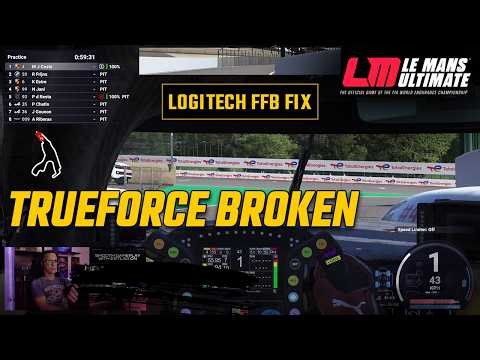Le Mans Ultimate FFB FIX for Logitech Wheels (LMU Update 1.3)