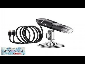 INSKAM 321-p 1600X 2MP Digital Microscope Hand Held Adjustable Microscope Electronic Camera Review