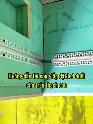 Lắp Đặt Led Đuổi Âm Trần Thạch Cao