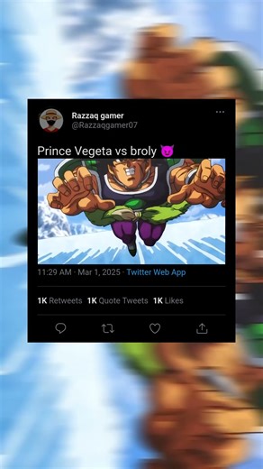 Prince Vegeta vs broly 😈 #anime #anime edit #animation #viral short #viral video #dragonball #