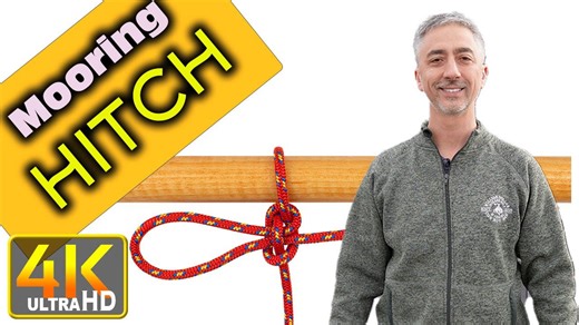 How to tie the mooring hitch - quick release adjustable knot