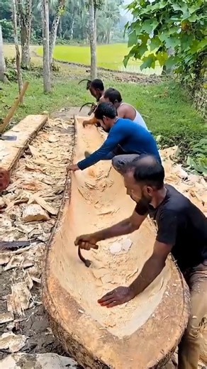 Boat Making From Palm Tree | #shorts #making