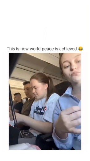 Humour Wrldz on Instagram: "The short video features a surprising and humorous scene on an airplane where a group of passengers is seen simultaneously applying white sheet face masks for skincare. The mood is set to contrast the serious self-care activity with an absurd element: a passenger in the row behind them is playing a slow, dramatic tune that sounds like it's coming from a trombone, seemingly providing a surreal soundtrack to their in-flight spa routine. The other passengers in the backg