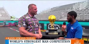 You don’t want to miss the action of the World’s Strongest Man Competition this weekend