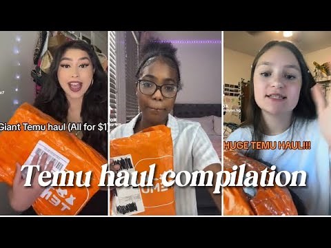 Temu haul compilation