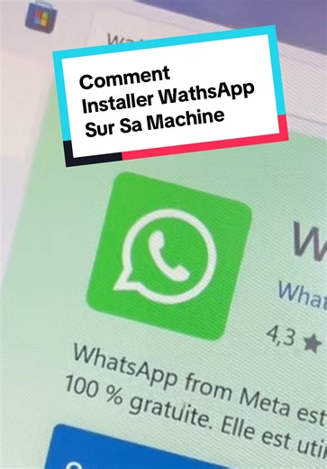 INSTALLER WATHSAPP #wathsapp #installer #windows #tutoriel #informatique