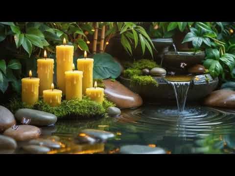 Healing Spa Piano Music 🌺 Anxiety and Depression 🌿 Heals Mind, Body and Soul