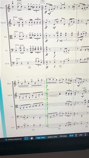 Fractured Sky — New Section (String Orchestra)