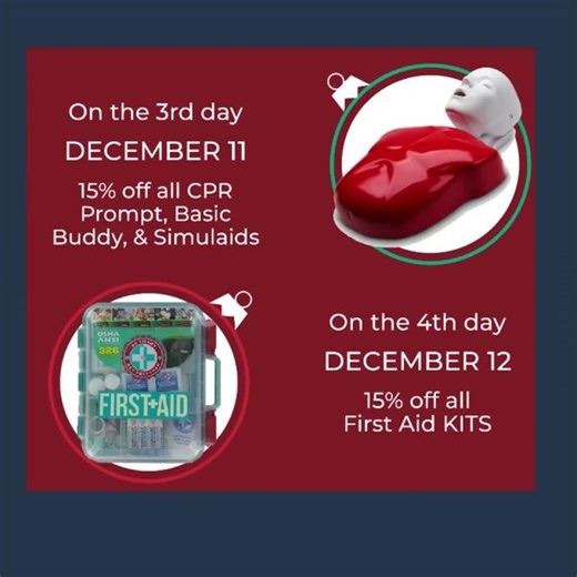 Christmas Sale | CPR Savers & First Aid Supply, LLC