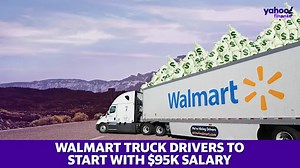 Walmart offers a $95K starting salary to truck drivers