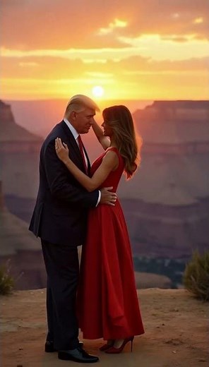 Trump and Melania Trump Dancing #trump #ai #trending #dance