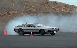 Watch: This Electric DeLorean Drifts for Science