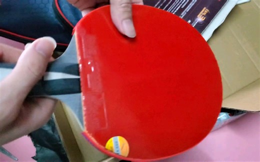 大学生封校日常之乒乓球开箱＃银河 天王星U2