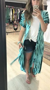6.4K views · 28 reactions | Did you know our Tie Dye Maxi Wrap Up Dress can be transformed into a Kimono? Hear exactly how Melissa does it! https://www.graceandlace.com/dresses/tie-dye-maxi-wrap-dress/ | Grace and Lace | Facebook