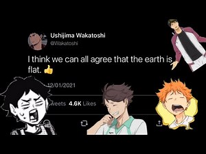 If Haikyuu characters had ✨Twitter✨ Pt.2