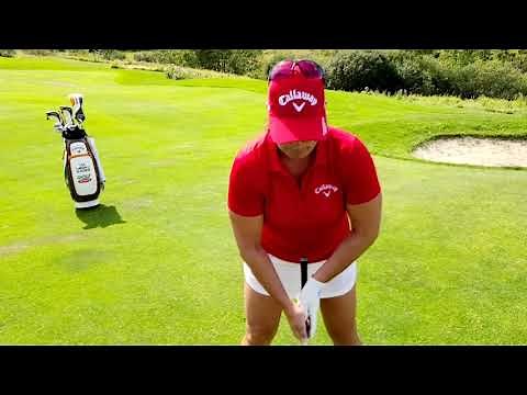 How to Hit a Chip Shot off a Tight Lie 2-10 yards off the Green ⛳