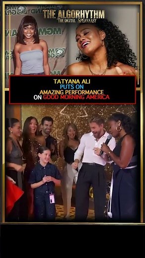 Tatyana Ali beautiful performance