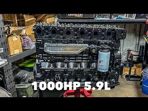 1000HP 5.9 CUMMINS ENGINE ASSEMBLY