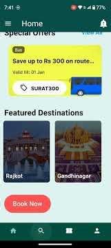 Bus_ticket_booking App demo video #flutter #travel