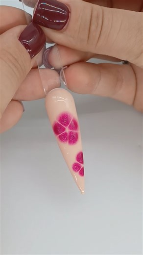 3.4K views · 89 reactions | Cherry Pie Blooming Gel flower tutorial   Shy Away (base colour)  Blooming Gel  Dotting Tool  Cherry Pie (flowers)  Urban Graffiti Top Coat @nailsby__kx  Shop now at www.naio-nails.com ✨️ #NaioNails #UrbanGraffiti #NailArt #NailArtCompetition #GelNails #GelPolish #AcrylicNails #AcrylicPowder #NailTech #NailContent #NailArtInspo #TrendingNails #NailArtist #NailArtTutorial #NailTutorial #BloomingGel | Naio Nails UK | Facebook