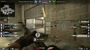 Quick thinking and good aim to clutch a 2v4! Steel makes it happen, amazing play! | ESEA