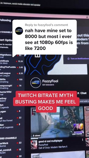 Debunking Twitch Bitrate Myths