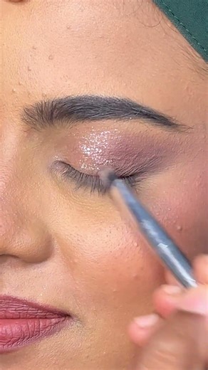 Smokey shimmery cocktail eye makeup ✨ For Makeup Bookings 📞 9384397354 ❤️✨