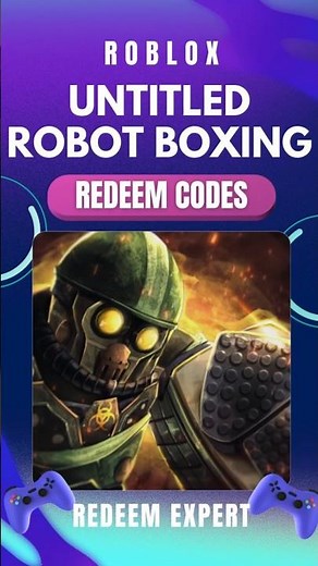 Untitled Robot Boxing Codes | Untitled Robot Boxing Redeem Codes #untitledrobotboxing #robloxcodes