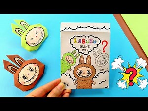 DIY Origami Labubu Blind Bag & Squishy | Cute Paper Labubu Tutorial Step-by-Step