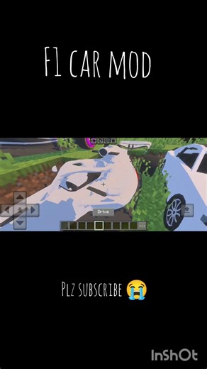 F1 car mod for Minecraft