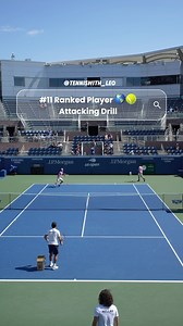 🎾(@stefanostsitsipas98) 🇬🇷 - Attacking Drill from the current #11 in the world at the Us Open 2024 🇺🇸 (@usopen) 🎥: Original Content: (@tenniswith_leo) One week before Matches Main Draw 💥 Key Pointers: ✅ Great drill to work in the “Attack Zone” inside the baseline. Refining shots aiming to the AD side. ✅ The AD side is the backhand side of the right handed players, which usually is their weaker side. Unless you are (@djokernole) lol anyway ✅ Love the spacing of the ball and footwork from T