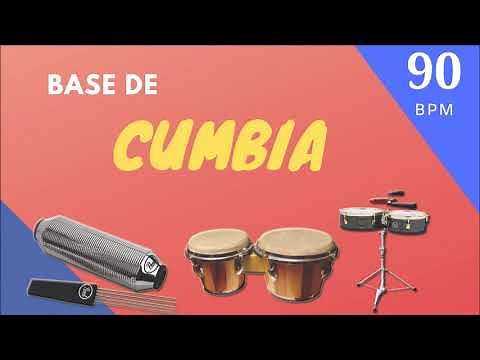 Base De CUMBIA Para IMPROVISAR (90 Bpm) Octapad, Timbal, Guiro