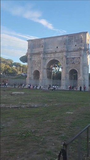 Ancient Arch of Constantine, Rome Italy