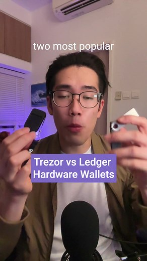 I've been using a ledger for years, but i kinda like the trezor now | wallet