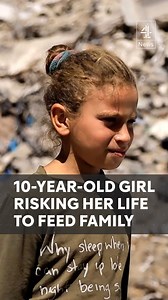 41K views · 490 reactions | 10-year-old Yara has turned provider for her mother and seven siblings as Palestinians in Gaza still struggle to get food aid. #Gaza #Aid #Channel4News #C4News | Channel 4 News | Facebook