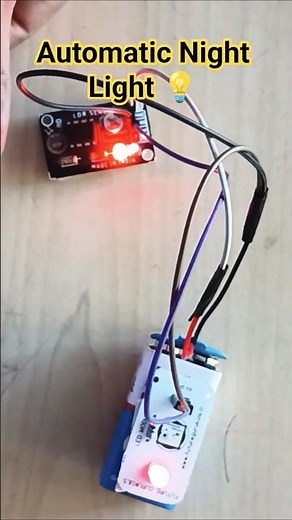 LDR Sensor Darkness Detection 💡 | Automatic LED ON in Dark | DIY Electronics Project