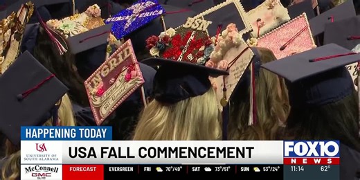 USA fall commencement happening today