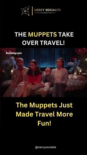 The Muppets Take Over Travel! Booking.com’s Super Bowl Ad Scores Big! 🏆✈️ #superbowlads