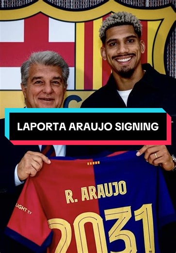 Araujo Joins FC Barcelona as January Signing