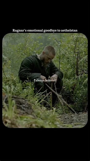 Abdfx on Instagram: "One of the most emotional moments in Vikings — a rare scene where the mightiest warrior drops every layer of strength and reveals the man underneath. Athelstan wasn’t just a friend to Ragnar; he was the only person who truly understood him. A bridge between two worlds that never should’ve met — a monk searching for meaning, and a king searching for himself. When Ragnar stands alone on that quiet hillside, carving a wooden cross with trembling hands, he isn’t just mourning a 