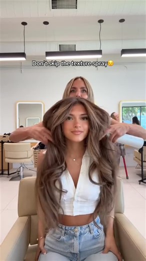 @thehabit.shop on Instagram: "Don’t skip out on the texture spray!! It helps hold your curl while adding fullness and volume to your hair!! 💗Comment habit shop to get our favorite texture sprays now!"