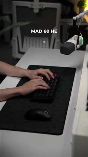 Sound test of ASMR keyboard, please listen! #boo #mechanicalkeyboard