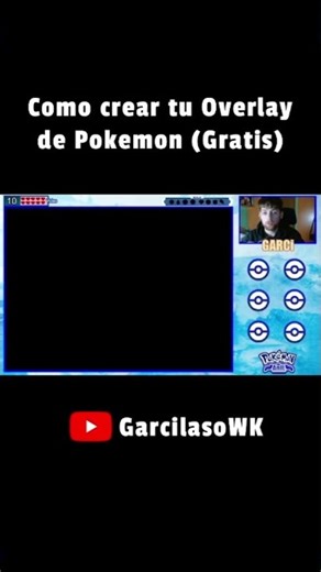 Facil y gratis💲#pokemon #obs #overlay #streamer #pokemonstream #tutorial