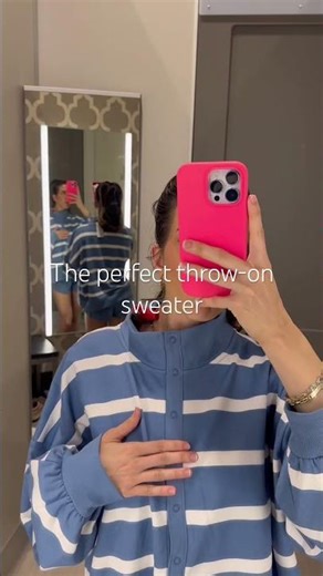 These Target striped sweaters are so good.