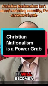 1.5K views · 172 reactions | Christian nationalism is often marketed...
