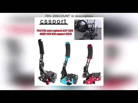 #Handbrake PS4/PS5 Only Support Logitech G29 T300, XBOX1 XSS XSX Support G920, PC Universal SIM Rac