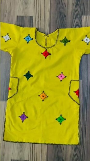 Beautiful Hand Embroidery Design #handembroidery #pocket #style #design #dressdesign