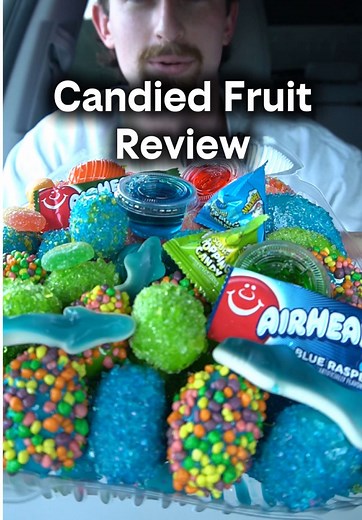 Candied Fruit Mukbang & Food Review