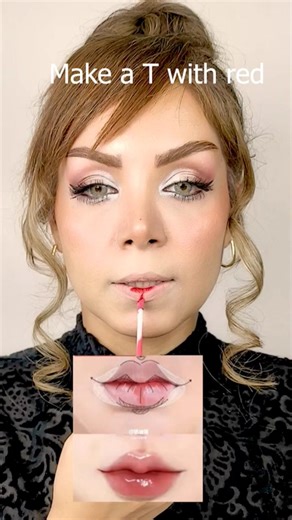 latina makeup lips tutorial #latinamakeup #lipstick #makeup